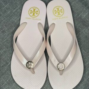 Tory Burch flip flops, size 7.5